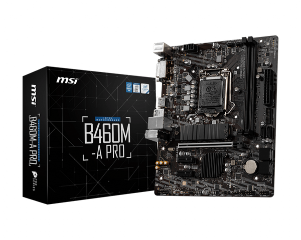 MSI B460M A Pro mATX Motherboard LGA1200
