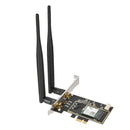 Intel Dual Band M.2 Wireless-AC 9260ac Card, AC1730/Bluetooth 5.0 (PCI-E Adapter Card, Low Profile Bracket & Antenna included)