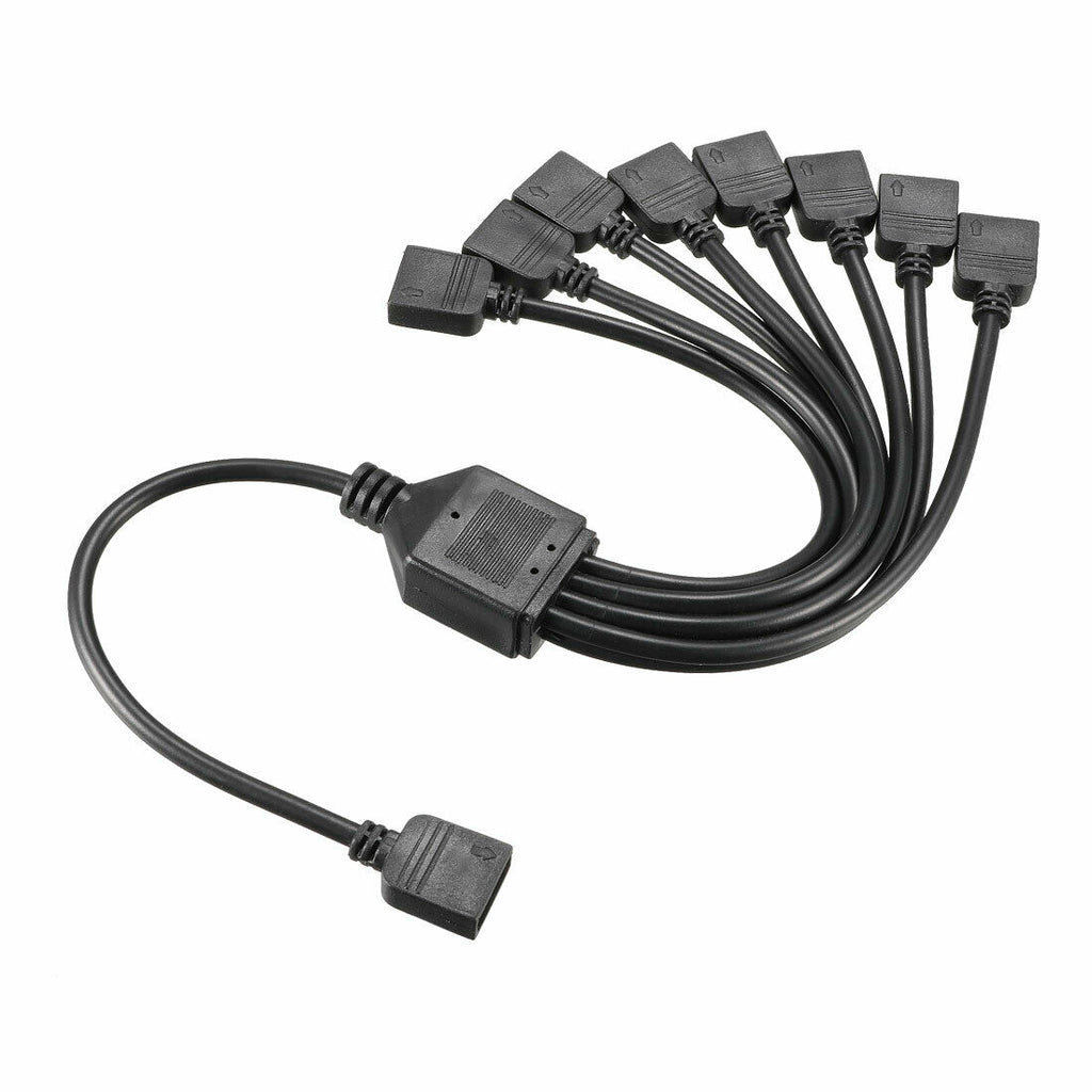 Base Arduino Splitter Cable 1-to-8 ARGB Splitter Cable, 3-pin/5v – Netplus Computers