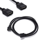 RGB Extension Cable 30cm, 12v/4-pin