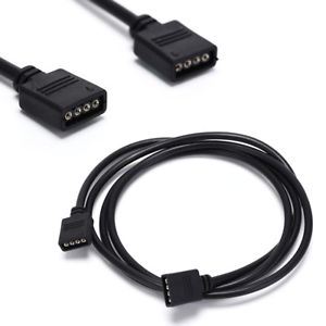 RGB Extension Cable 2M, 12v/4-pin