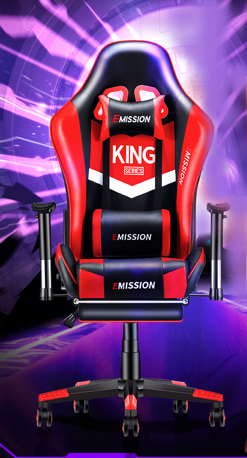 Emission Gaming Chair with Footrest
