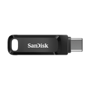 SanDisk 64GB Ultra Dual Drive Go 2-in-1 USB-C & USB-A Flash Drive Memory Stick 150MB/s USB3.1 Type-C Swivel for Android Smartphones Tablets Macs PCs